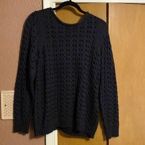 Cable knit pullover sweater by Christopher & Banks